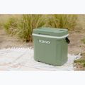 Igloo Ecocool Latitude 30 eco gray/vintage green/black travel fridge 7