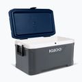 Igloo Maxcold Latitude 70 Qt 66 l carbonite/ aegean sea camping fridge 8