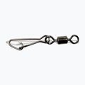 Spinning connectors VMC 3520Bn Curve Snap + Swivel black AVM290118