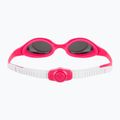 Children's swimming goggles arena Spider JR Mirror white/pink/fuchsia 5