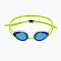 Children's swimming goggles arena Tracks JR blue/white/fluoyellow 2