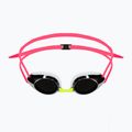 Children's swimming goggles arena Tracks JR Mirror silver/white/fuchsia 2