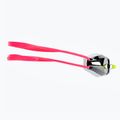 Children's swimming goggles arena Tracks JR Mirror silver/white/fuchsia 3