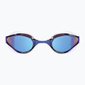 Arena Python Mirror blue mirror/white swimming goggles 6