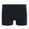 Men's arena Floater Short swim boxers black and turquoise 2A723