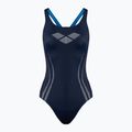 Women's one-piece swimsuit arena Isla One Piece navy blue 000066