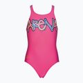 Arena Sparkle One Piece Children's Swimsuit L fresia rose/mango 4