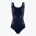 Women's one-piece swimsuit arena Amber Wing Back One Piece navy blue 001260