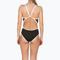 Women's one-piece swimsuit arena Team Stripe Super Fly Back One Piece black 001195/501 6