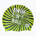 Children's swimming cap arena Print yellow and black 94171