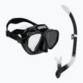 Arena Premium Snorkeling Set black/clear/black