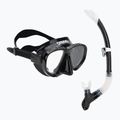 Arena Premium Children's Snorkeling Set Jr black/clear/black