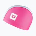 Arena Unix II Jr children's swimming cap pink/white 2