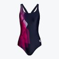 Women's one-piece swimsuit arena Swim Pro Back L navy blue/pink 002842/700
