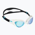 Arena The One Mirror blue/white/black swimming goggles