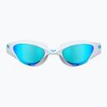 Arena The One Mirror blue/white/black swimming goggles 6