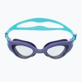 Women's swimming goggles arena The One Woman smoke/violet/turquoise 002756/101 2