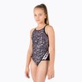 Children's one-piece swimsuit arena Kitties Super Fly Back One Piece 501 black and white 003822