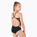 Children's one-piece swimsuit arena Kitties Super Fly Back One Piece 501 black and white 003822 3