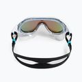 Arena swim mask The One Mask Mirror blue/white/black 9