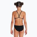 Arena Team Challenge Solid black/white children's one-piece swimsuit 5