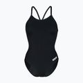 Ladies' one-piece swimsuit Arena Team Light Drop Solid black/white