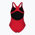 Children's one-piece swimsuit arena Team Swim Pro Solid red/white 2