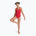 Children's one-piece swimsuit arena Team Swim Pro Solid red/white 5