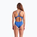 Ladies' one-piece swimsuit Arena Team Light Drop Solid royal/white 7