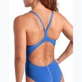 Ladies' one-piece swimsuit Arena Team Light Drop Solid royal/white 9