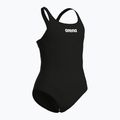 Children's one-piece swimsuit arena Team Swim Pro Solid black/white 3