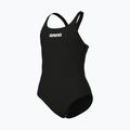 Children's one-piece swimsuit arena Team Swim Pro Solid black/white 4