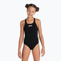 Children's one-piece swimsuit arena Team Swim Pro Solid black/white 5