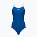 Women's one-piece swimsuit arena Icons Super Fly Back Solid blue 005036