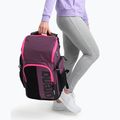 Arena Spiky III backpack 45 l plum/neon pink 9