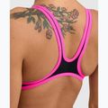 Women's one-piece swimsuit arena One Biglogo One Piece black/fluo pink 5
