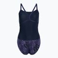 Women's one-piece swimsuit arena Kikko Pro Challenge Back navy/navy multi 2