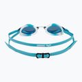 Swim goggles arena Python Mirror blue mirror/white/sky 4