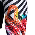 Men's Arena Crazy Octopus Jammer swimwear black and white 006379 4