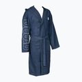 Arena Zeal Plus Jr children's bathrobe navy/white 4