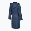 Arena Zeal Plus Jr children's bathrobe navy/white 5