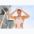 Ladies' one-piece swimsuit Arena One Biglogo One Piece white/gold 12