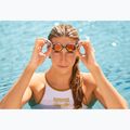 Ladies' one-piece swimsuit Arena One Biglogo One Piece white/gold 14