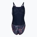 Women's one-piece swimsuit arena Kikko Pro Swimsuit Challenge Back navy/team redwhiteblue 2