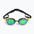Arena swimming goggles Cobra Edge Swipe MR emerald / yellow / black 2