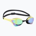 Arena swim goggles Cobra Ultra Swipe Mirror emerald/cyber lime