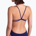 Women's one-piece swimsuit arena Lace Back Solid navy/white 8