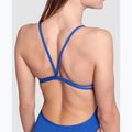 Women's one-piece swimsuit arena Lace Back Solid royal/white 8