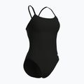 Women's one-piece swimsuit arena Lace Back Solid black/white 3