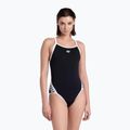 Women's one-piece swimsuit arena Icons Super Fly Back Solid black / white